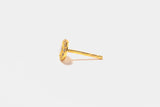 Shana Gulati Dagny Round Gold Vermeil Stud Earrings