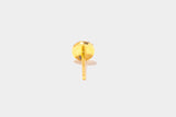 Shana Gulati Dagny Round Gold Vermeil Stud Earrings