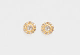 Shana Gulati Dagny Round Gold Vermeil Stud Earrings