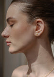 Shana Gulati Dagny Round Gold Vermeil Stud Earrings