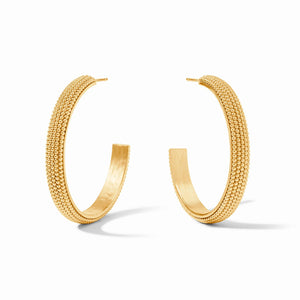 Julie Vos Beaded Eternity Hoops