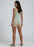 Marrakech Elm Stretch Tencel Cotton 4" Short