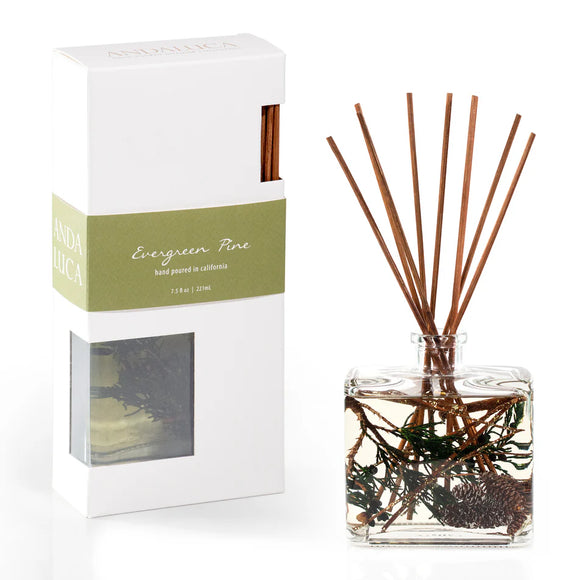 Andaluca Evergreen Pine Botanical Reed Diffuser