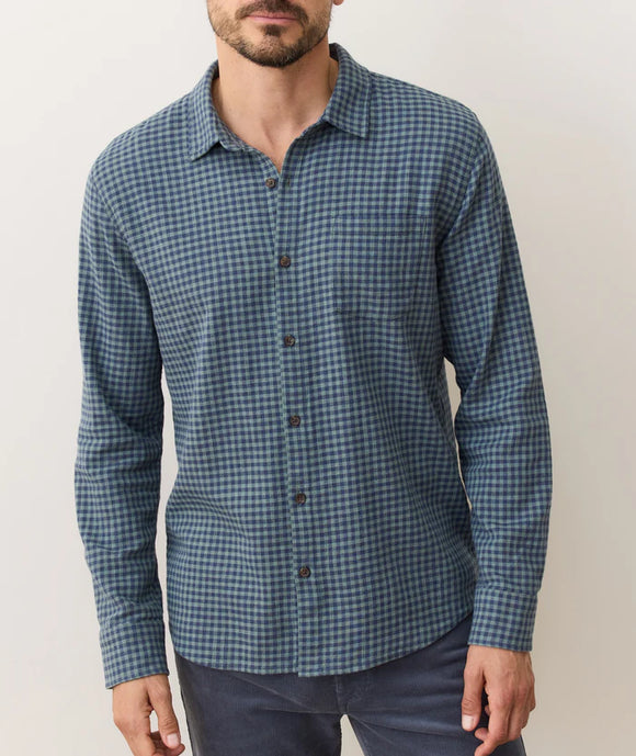 Marine Layer Stretch Selvage Long Sleeve Shirt