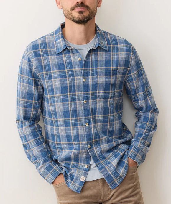 Marine Layer Stretch Selvage Long Sleeve Shirt
