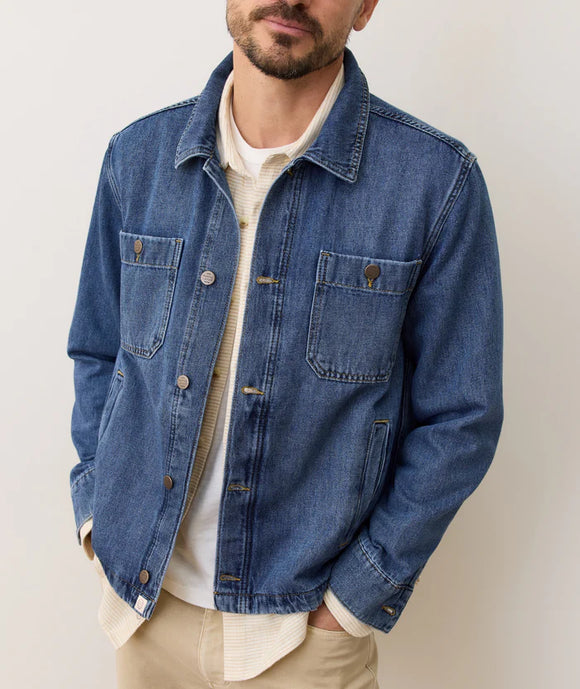 Marine Layer Patrick Denim Overshirt