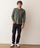 Marine Layer Luxe Jersey Henley