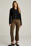 Lisa Todd Checkmate Cotton Cardigan