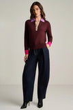 Lisa Todd Pop Posh Cotton Cashmere Polo