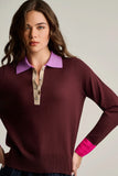 Lisa Todd Pop Posh Cotton Cashmere Polo