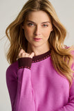 Lisa Todd Stitchin' Cotton Cashmere Sweater