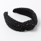 Tweed Knotted Headband