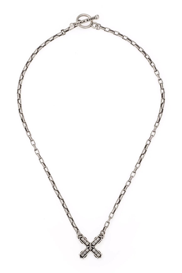 French Kande Renee Necklace - Silver