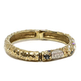 TAT2 Gold Oval Empire Bangle