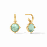 Julie Vos Honeybee Hoop & Charm Earrings