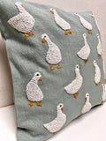 Natural Habitat Knotty Geese Pillow