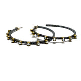 Bora Large Freshwater Pearl Hoops