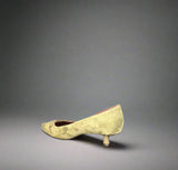 Bibi Lou Kaki Suede Salones Shoe