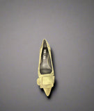 Bibi Lou Kaki Suede Salones Shoe