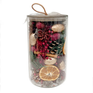 Andaluca Holiday Spice potpourri Jar