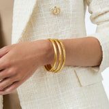 Julie Vos Catalina Gold Bangle