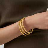 Julie Vos Savannah Gold Bangle