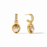 Julie Vos Jolie Hoop & Charm Earring