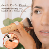 Beauty By Earth Self Tanner Kabuki Facial Brush