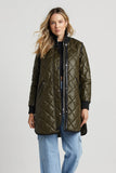 Adroit Atelier Libby Quilted Full Zip Coat