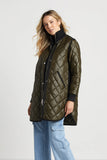 Adroit Atelier Libby Quilted Full Zip Coat