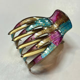 Medusas Heirlooms Small French Yoga Clip