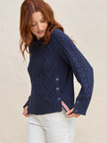 Margaret O'Leary Nautical Cable Pullover