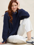 Margaret O'Leary Nautical Cable Pullover