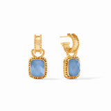 Julie Vos Marbella Hoop & Charm Earrings