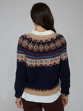 Autumn Cashmere Chunky Fair Isle Crew Sweater