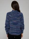 Autumn Cashmere Space Dye Boxy Mock