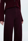 Pistola Penny High Rise Wide Leg Claret Jean