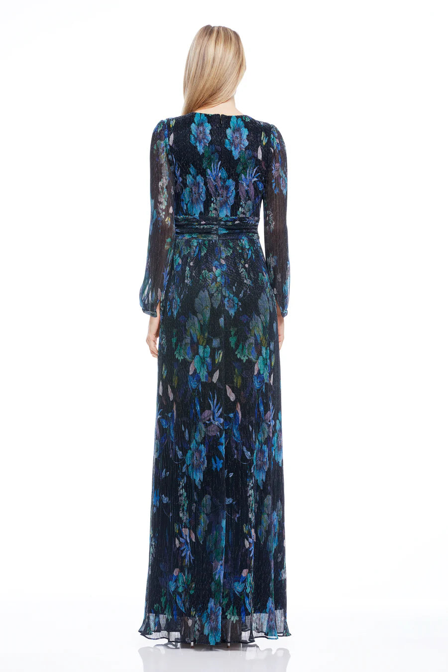 Pauline Gown S / Turquoise Multi