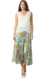 Komarov Long Chiffon Harper Skirt