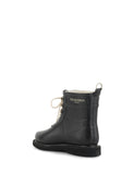 Ilse Jacobsen Black Lace Up  Ankle Boots