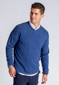 Buki Sustainable Rugvee Pullover V-Neck Sweatshirt