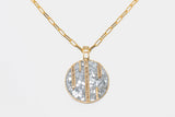 Shana Gulati Riffa Medium Gold Vermeil Pendant Necklace