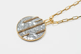 Shana Gulati Riffa Medium Gold Vermeil Pendant Necklace