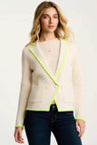 Lisa Todd Stitchy Mix Blazer