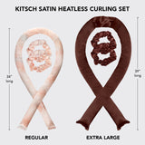 Kitsch Chocolate XL Satin Heatless Curling Set