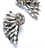Deepa Gurnani Perry Earrings in Silver