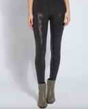 Lysse Patterned Matilda Foil Legging in Black Snake