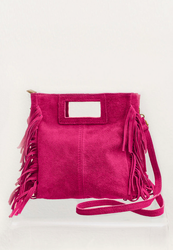 Crissy Handmade Italian Designer Fringe Bag