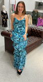 Kasia Alex Ruffle Maxi Dress