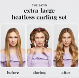 Kitsch Satin XL Heatless Hair Curler Set